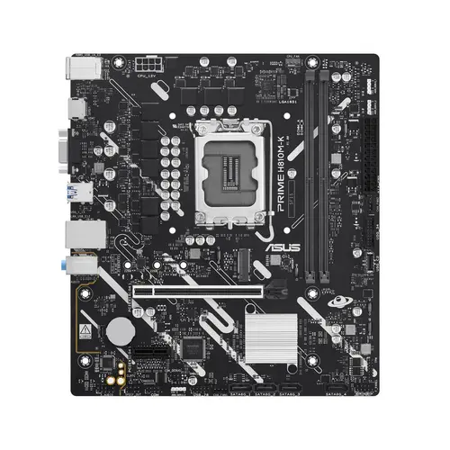 Placa de baza ASUS PRIME H810M-K, Intel H810, LGA 1851 (Socket V1), micro ATX