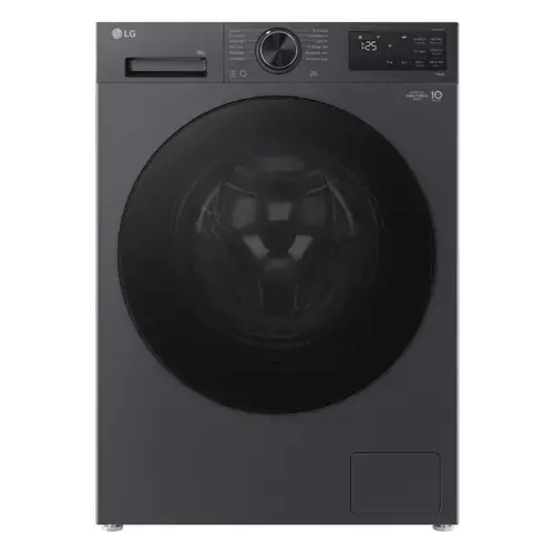 Masina de spalat rufe LG AI Direct Drive™ Seria 3 F2X50S9TBB, 9kg, Clasa A, 1200 RPM, ThinQ Wi-Fi (Negru)