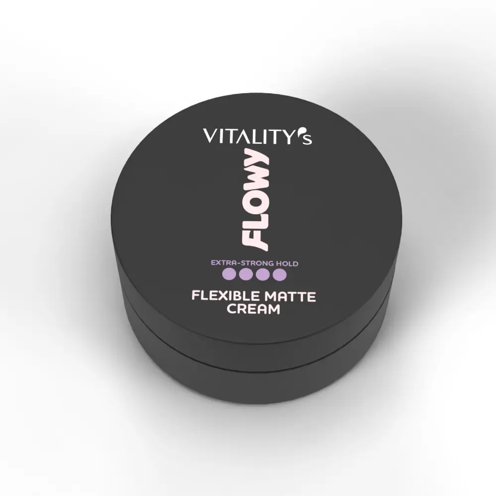 Crema de styling mata Vitality's FLOWY Flexible Matte Cream 80 ml