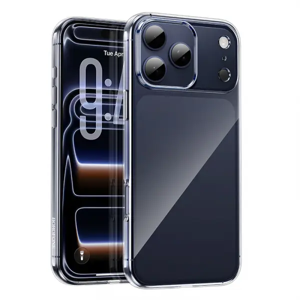 Husa pentru Apple iPhone 17 Pro Max, Borofone, BI4 Ice, Transparenta