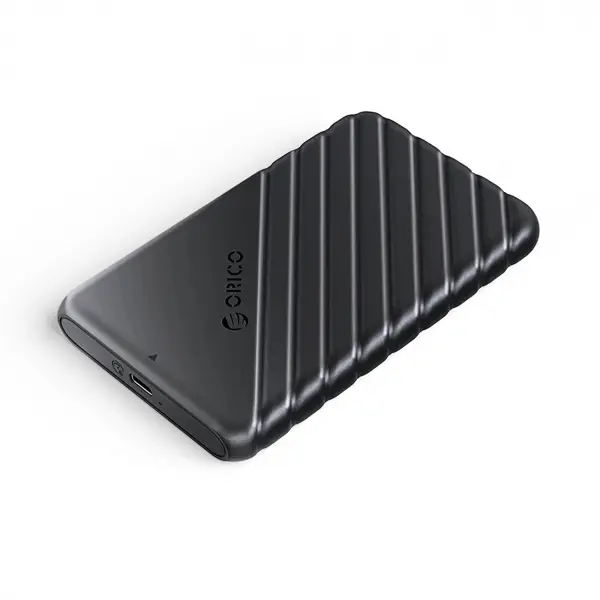 Rack Orico 25PW1C-C3 pentru HDD / SSD SATA 2.5inch, USB-C, Negru