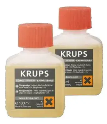 Decalcifiant pentru espressor KRUPS XS900031, 2 x 100ml