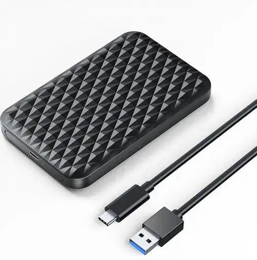 Rack Orico 2520C3-V1 pentru HDD / SSD SATA 2.5inch, USB-C (Negru)