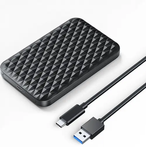 Rack Orico 2520C3-V1 pentru HDD / SSD SATA 2.5inch, USB-C (Negru)