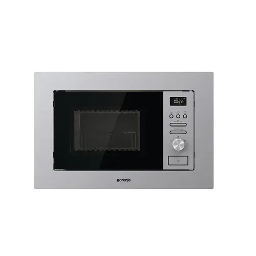 Cuptor cu microunde incorporabil Gorenje BMI201AG1X, 20l, 800 W, Grill (Argintiu)