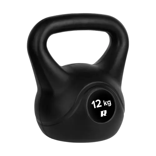 Kettlebell Rebel Active RBA-2316, 12 kg (Negru)