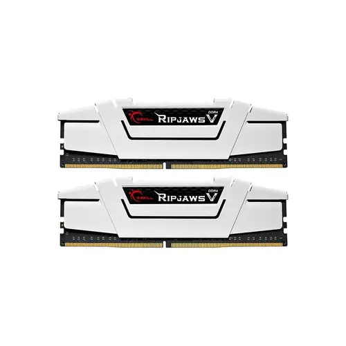 Kit RAM G.SKILL Ripjaws V White, 32GB (2x16GB), DDR4 3600MHz, CL 18, Intel XMP 2.0