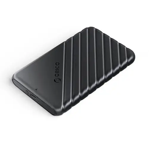 Rack Orico 25PW1C-C3 pentru HDD / SSD SATA 2.5inch, USB-C (Negru)