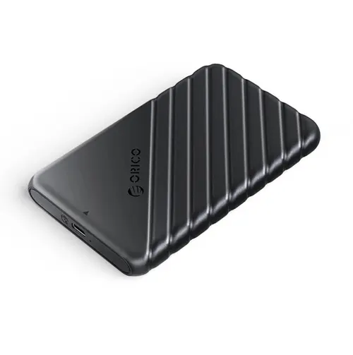 Rack Orico 25PW1C-C3 pentru HDD / SSD SATA 2.5inch, USB-C (Negru)