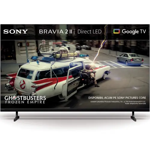 Televizor LED Sony BRAVIA 2 II 165 cm (65inch) 65S25M2, Smart Google TV, 4K Ultra HD, Clasa E (Model 2026)