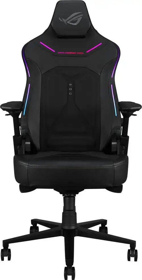 Scaun Gaming ASUS ROG COURSER, Max 136 kg, Cotiere 4D (Negru)