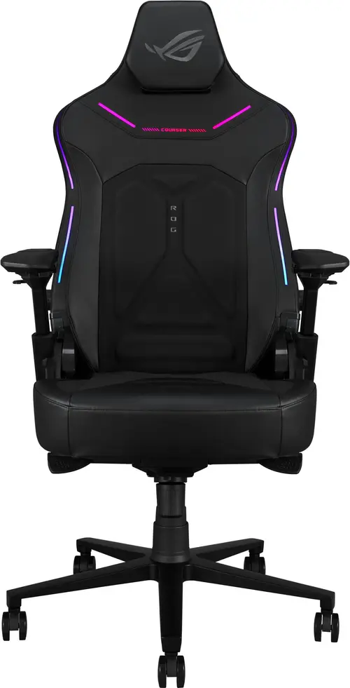 Scaun Gaming ASUS ROG COURSER, Max 136 kg, Cotiere 4D (Negru)