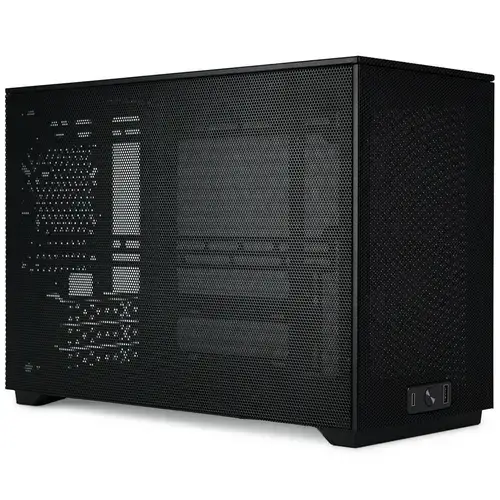 Carcasa SSUPD Meshroom D, Mini ITX (Negru)