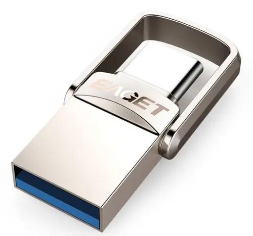 Memorie Externa USB-A 3.1 / USB-C Eaget CU20, 64Gb