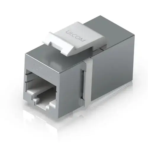 Cupla Ubiquiti UACC-KEYSTONE-COUPLER-C6A, Cat. 6A, Keystone, 12 bucati