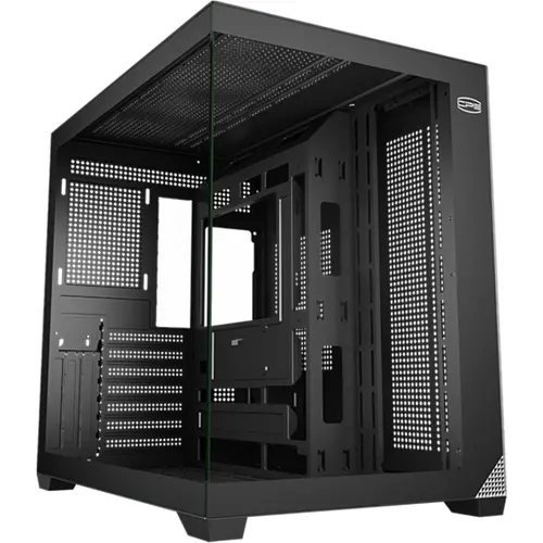 Carcasa PCCooler C3 T700, Middle Tower, Tempered glass, Negru
