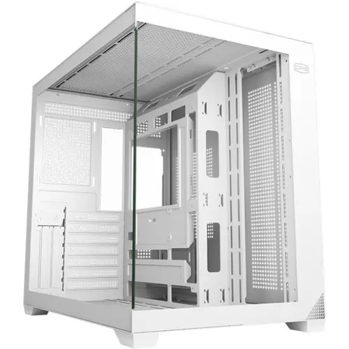 Carcasa PCCooler C3 T700, Middle Tower, Tempered glass, Alb