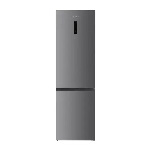 Combina frigorifica Tesla RC3800FHXC, 377 L, Clasa C, Total No Frost, Inverter, Multi Air Flow, Control electronic, H 200.5 cm (Inox)