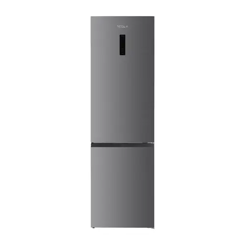 Combina frigorifica Tesla RC3800FHXC, 377 L, Clasa C, Total No Frost, Inverter, Multi Air Flow, Control electronic, H 200.5 cm (Inox)