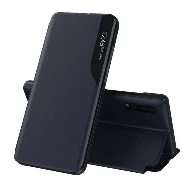 Husa pentru Samsung Galaxy A50s A507 / A30s A307 / A50 A505, Techsuit, eFold, Albastra Inchis