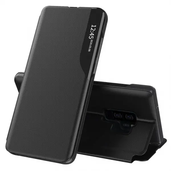 Husa pentru Samsung Galaxy S9+ G965, Techsuit, eFold, Neagra