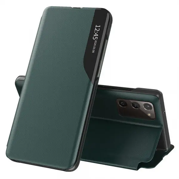 Husa pentru Samsung Galaxy S20 FE 2022 G781 / S20 FE 5G G781 / S20 FE G780, Techsuit, eFold, Verde
