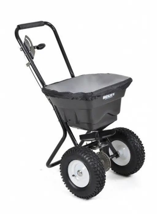 Distribuitor Hecht 229 pentru seminte sare nisip sau ingrasamant capacitate 29 l latime distribuire 3 m