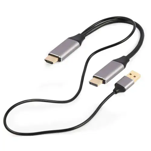 Cablu Gembird A-HDMIM-DPM-01, HDMI la DisplayPort, 4K, 2m (Negru)