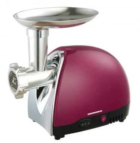 Masina de tocat Heinner Charm MG1500TA-BG, 1600W (Inox-Mov)