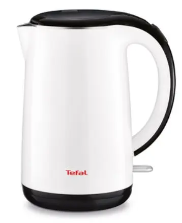 Fierbator de apa Tefal Safe`Tea KO260130, 1800 W, 1.7 l (Alb/Negru)