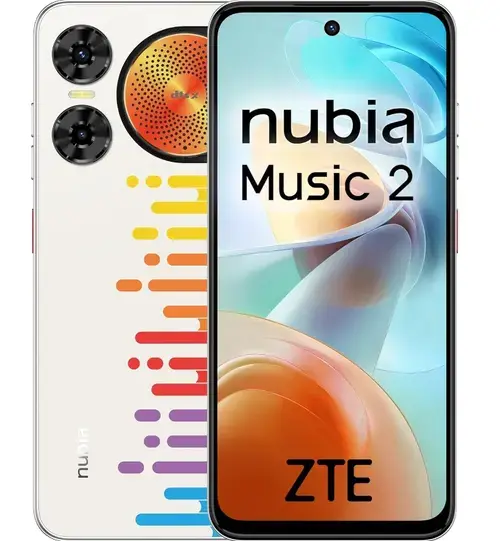 Telefon Mobil ZTE nubia Music 2, Procesor Unisoc T7200, IPS LCD Capacitive touchscreen 6.7inch, 4GB RAM, 128GB Flash, Camera 50 MP, 4G, Wi-Fi, Dual Sim, Android (Melody Wave/Multicolor)