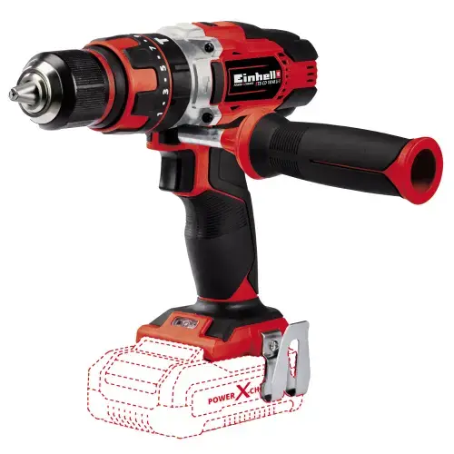 Masina de gaurit Einhell PXC, TE-CD 18/48 Li-i-Solo, 18 V, 48 Nm, 23 trepte, mandrina 13 mm, fara acumulator si incarcator