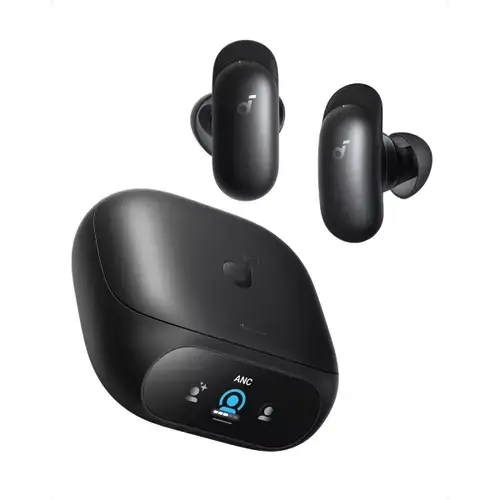 Casti True Wireless Anker SoundCore Liberty 5 Pro, Bluetooth, ANC, MultiPoint, Negru