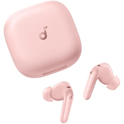 Casti True Wireless Anker Soundcore R60i, ANC, Hi-Res Sound, Autonomie 50 ore, IP55, Bluetooth 6.1 (Roz)