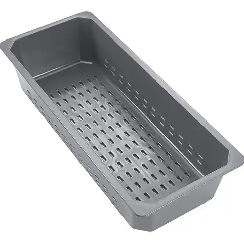 Tava scurgere Franke 112.0538.950, 181 x 440 x 92 mm, compatibila chiuvete Franke, ABS, Gri