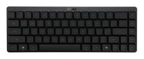 Tastatura Wireless Mecanica ASUS ProArt KD300, USB + RF 2.4GHz + Bluetooth, Backlit RGB, Switch Low-Profile Optical (Negru)