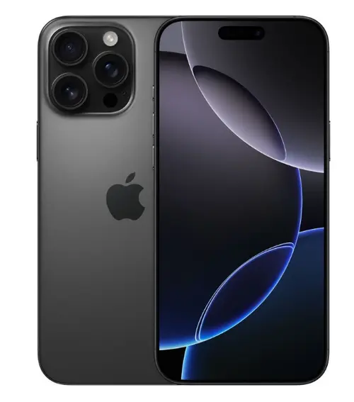 Telefon Mobil Apple iPhone 16 Pro Max, LTPO Super Retina XDR OLED 6.9inch, 512GB Flash, Camera Tripla 48 + 12 + 48 MP, Wi-Fi, 5G, iOS (Negru)