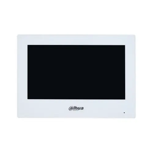 Monitor videointerfon Dahua VTH2621GW-P, IP touch screen, 7'', PoE, SIP (Alb)