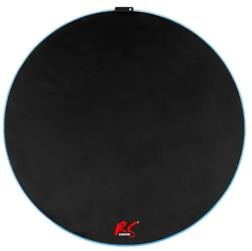 Covor Gaming NanoRS RS171, Backlight RGB, 100 cm (Negru)