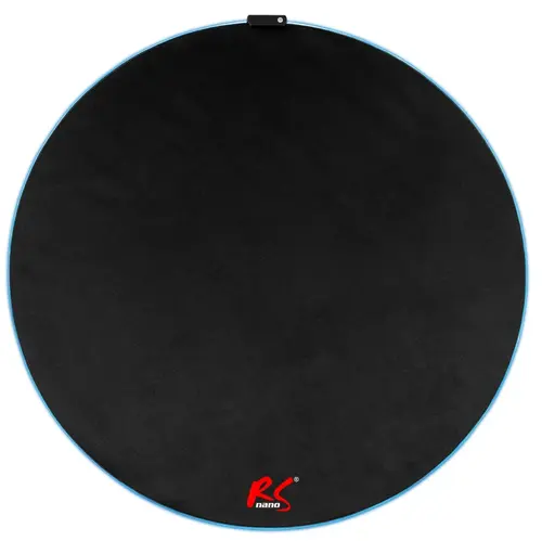 Covor Gaming NanoRS RS171, Backlight RGB, 100 cm (Negru)