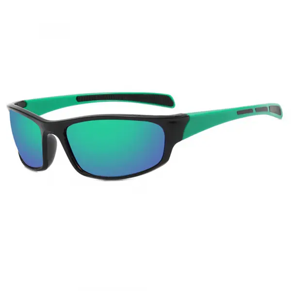 Ochelari De Ciclism Unisex Techsuit 9937, Negri Verzi