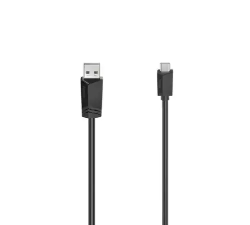 Cablu Hama 200632, USB-C / USB-A, 1.5 m (Negru)