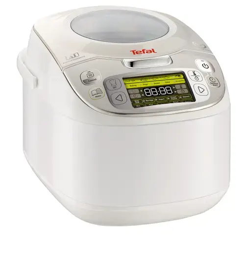 Multicooker TEFAL Fuzzy Spherical Advanced 45in1 RK812110, 5 l, 750 W, 45 programe (Alb/Argintiu)
