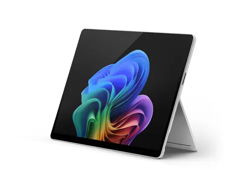 Tableta Microsoft Surface Pro 11 (Copilot+PC), Procesor Qualcomm Snapdragon X Plus, Ecran LCD HDR 13inch, 16GB RAM, 256GB SSD, 5G, Windows 11 Pro (Argintiu)