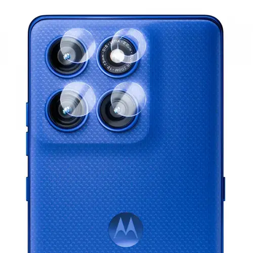 Folie de protectie Camera Spate 3MK Protection pentru Motorola Edge 60 Pro, Sticla Securizata, Set 4 bucati