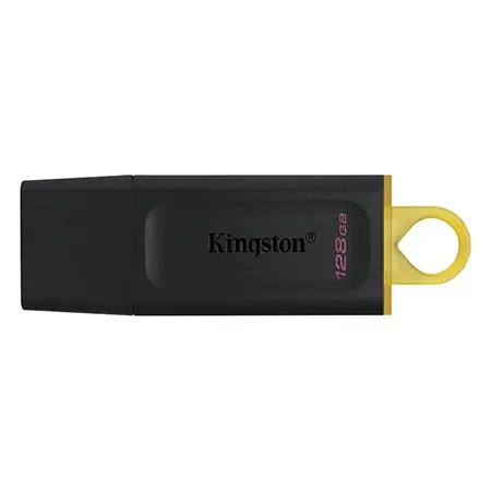 Stick USB Kingston, 128GB DT, USB 3.2 Gen1 (Negru)