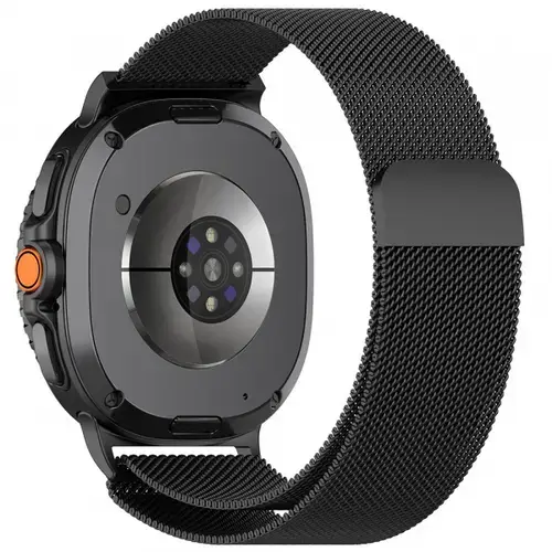Curea Techsuit W009 pentru Samsung Galaxy Watch 8 Classic / Watch8 44mm / Watch 8 40mm, Negru