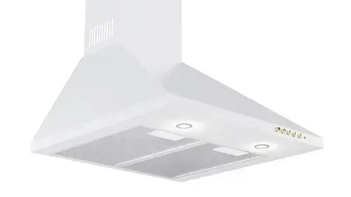 Hota decorativa Akpo WK-4 CLASSIC GOLD, 500 m3/h, 3 viteze, 106 W, Clasa C, 50 cm (Alb)