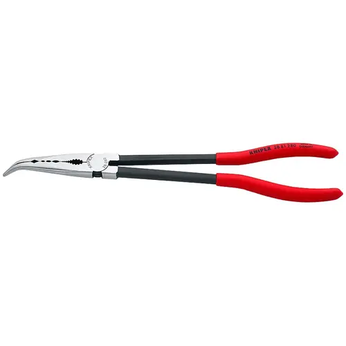 Cleste de montaj cu falci lungi, angulare la 45°, KNIPEX, 280 mm