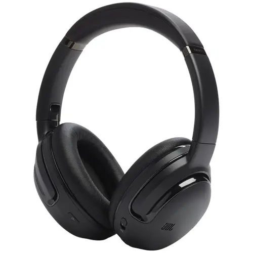 Casti Stereo Wireless  JBL Tour One M2, True Adaptive Noise Cancelling, Smart Ambient, Spatial Sound (Negru)